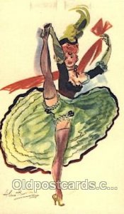 Artist Hummel M.I. Postcards Hummel Figurine Post Cards|Dance Postcards