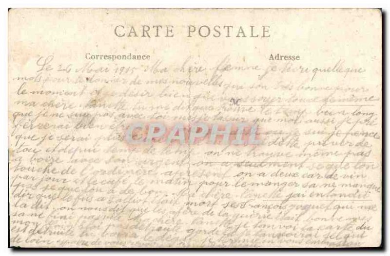 Old Postcard Mont Saint Eloi (P C) War