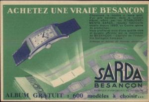 Watch Jewelry Adv Achetez Une Vraie Besancon Sarda French Postcard