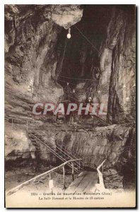 Postcard Ancient Caves of Baume les Messieurs Jura La Salle Renaud and Montee...