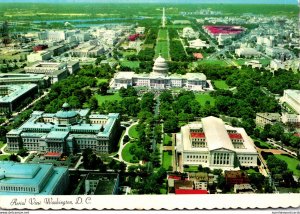 Washington D C Aerial View 1977