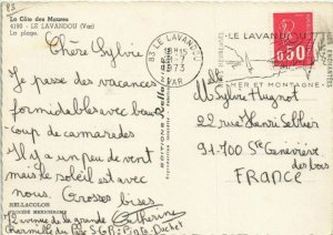 CPM LE LAVANDOU La Plage (1112131)