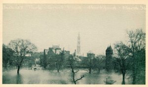 CT - Hartford. March 1936 Great Flood. Bushnell Park Scene