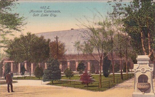 482 L Mormon Tabernacle Salt Lake City Utah 1909