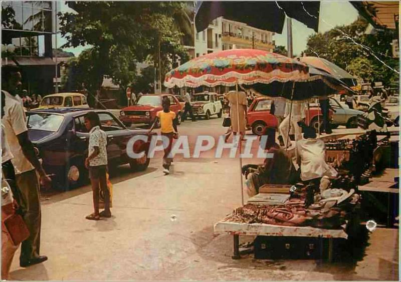  Modern Postcard Libreville (Gabon) Scene of Street