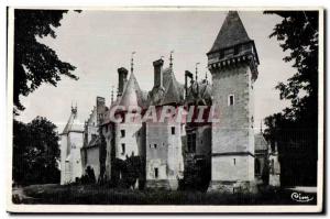 Old Postcard Meillant castle near St Amand Montrond (Cher)