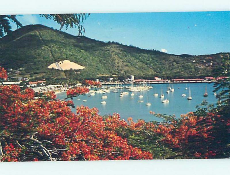 Pre-1980 HARBOR SCENE St. Thomas US Virgin Islands USVI hp7209