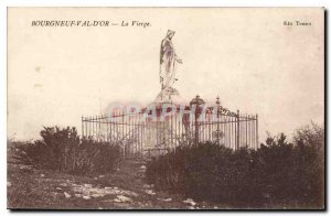 Old Postcard Burgundy Val d'Or Virgin