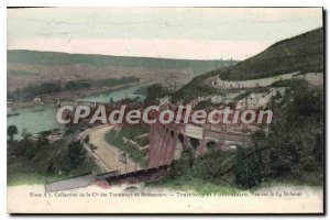 Postcard Old Tram and Funicular view of the Fg St Sever