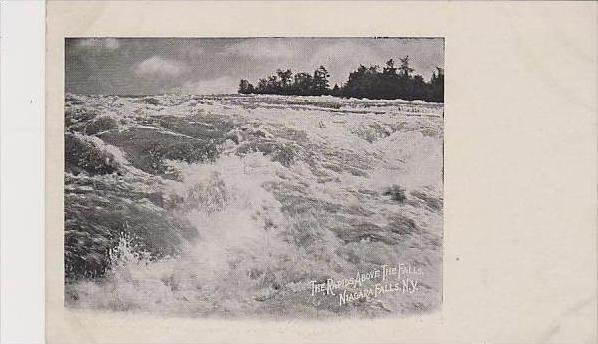 New York Niagara Falls The Rapids Above The Falls