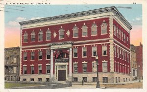 J84/ Utica New York Postcard c1910 Elks Lodge Building 141