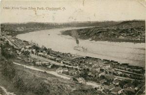 OH, Cincinnati, Ohio River,From Eden Park, Kramer Park