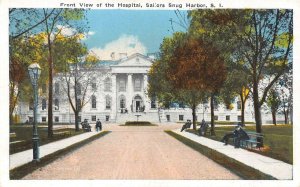 SAILORS SNUG HARBOR, New York~NY   HOSPITAL & HOUSE A   *Two* c1920's Postcards