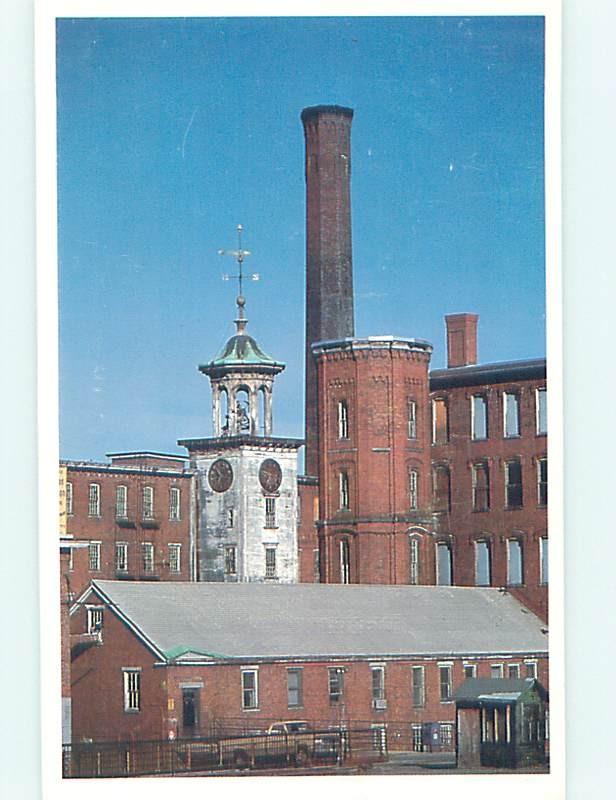 Unused Pre-1980 FACTORY SCENE Lowell Massachusetts MA c6768