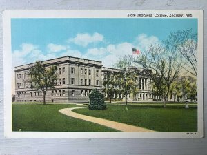 Vintage Postcard 1915-1930 State Teachers' College Kearney Nebraska