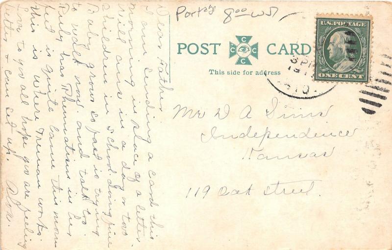 F36/ Mantua Ohio Postcard 1911 Standard Oil Pumping Station