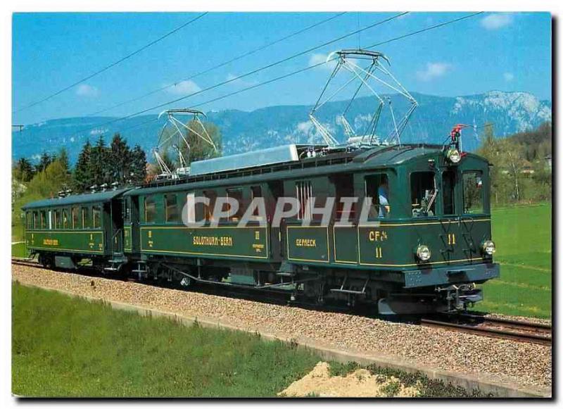 CPM Regionalverkehr Bern Solothurn Historic train Cfe 4 4 11 and C4 61 