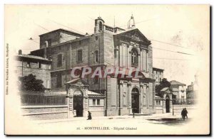 Montpellier Old Postcard General Hospital