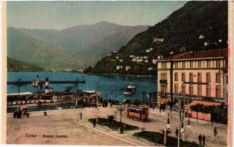 CPA Como Piazza Cavour. ITALY (396341)