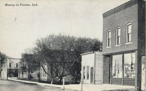 PORTER, Indiana, 1900-10s; Street