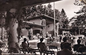 Garmisch Partenkirchen Garten Real Photo Old Postcard