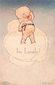 Rose O' Neill Kewpie I'm Lonely! Postcard