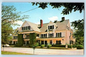 Burnsville North Carolina NC Postcard Nu-Wray Inn Motel Panoramic View Vintage
