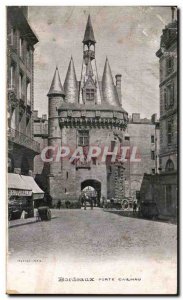 Postcard Old Bordeaux Porte Cailhau