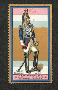 Richmond VA Tobacco Warrior's & Soldiers French Cuirassier Series Tobacciana