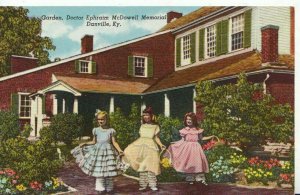 America Postcard - Dr Ephraim McDowell Memorial - Danville - Kentucky  Ref 1637A