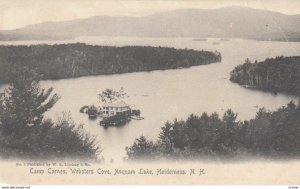 HOLDERNESS, New Hampshier, 1901-07; Cam Carnes, Websters Cove, Asquam Lake
