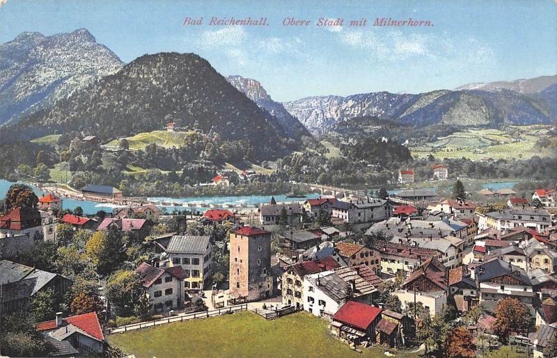 BG39263 bad reichenhall obere stadt mit milnerhorn  germany