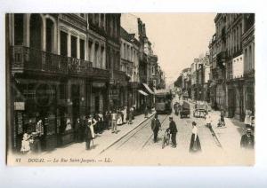 192290 FRANCE DOUAI Rue Saint-Jaques TRAM TABAC ADVERTISING