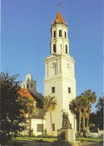 St. Augustine Cathedral Oldest Catholic Parish in US Built 1791 Florida
