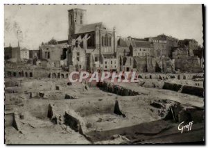 Modern Postcard Saint Malo Grande Rue Pareon and Army Cathedrale