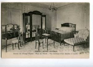 247234 FRANCE PARIS Hotel Astoria ADVERTISING Vintage postcard