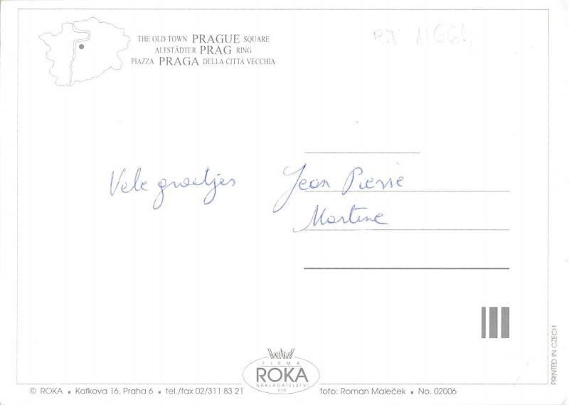 BT11664 The old town Prague       Czech  Republic