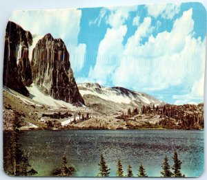 Postcard - Lake Marie and Snowy Range in Medicine Bow National Forest - Wyoming