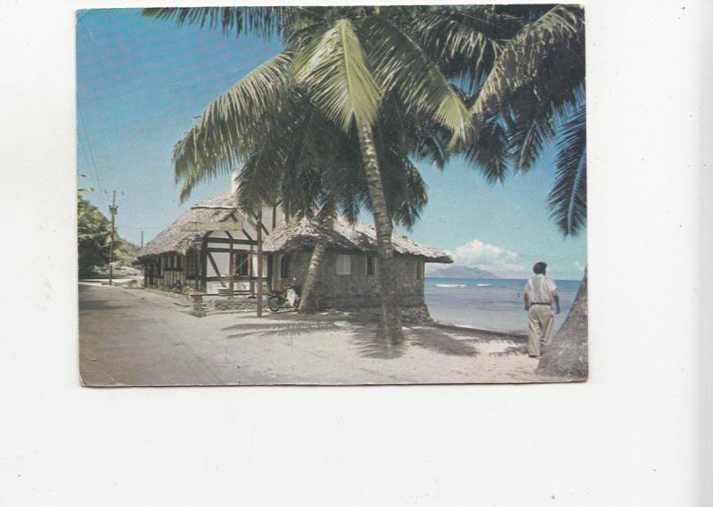 BF27933 island of seychelles restaurant corsair   front/back image