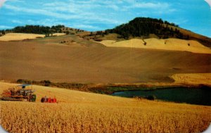 Idaho Beautiful Wheat Lands Of Palouse