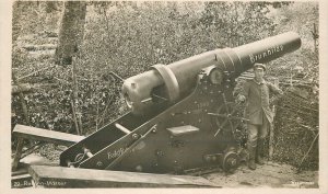 Postcard RPPC C-1915 German WW1 Military Brunhilde Big Horn 23-2529