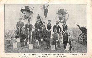 Lot286 the unemployed camp at levenshulme military captain williams a smith  uk