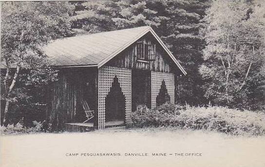 Maine Danville Camp Pesquaswssis The Office Artvue