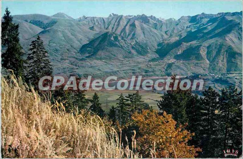 Postcard Old Lake Sautet Corps La Salette and Olan Peak (3563 m)