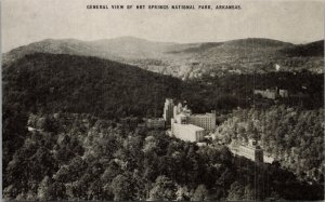 General View of Hot Springs National Park Arkansas Postcard PC519