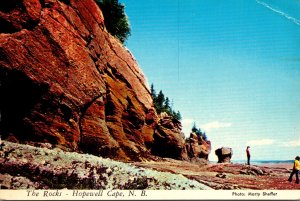 Canada New Brunswick Hopewell Cape The Rocks 1978