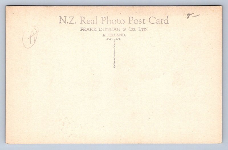 K8/ New Zealand Foreign RPPC Postcard c1940s Blencowe Mission Church 176