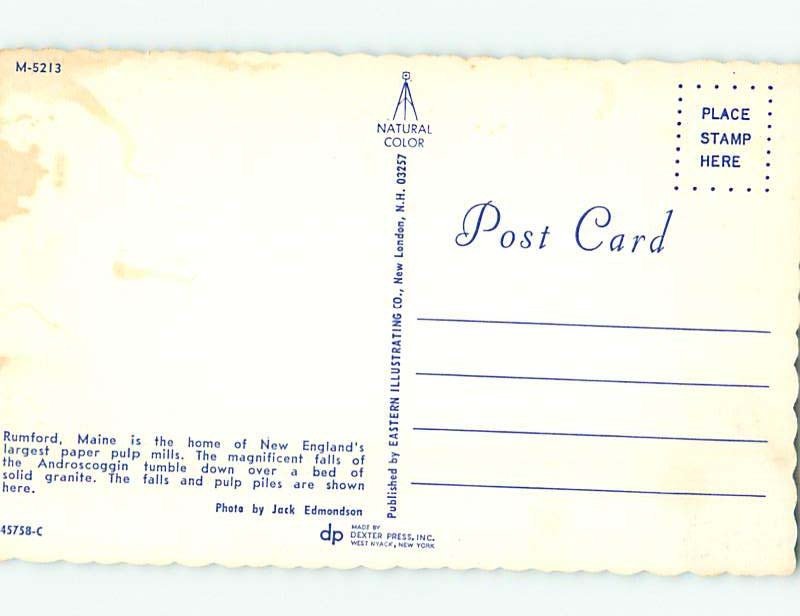 Chrome FACTORY SCENE Rumford Maine ME AH4341