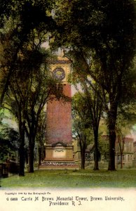 Providence, Rhode Island - Carrie M. Brown Memorial Tower - Brown University