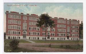 Hamlin Dorm University Maine Orono 1910c postcard